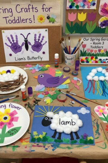 Spring Crafts for Toodlers
